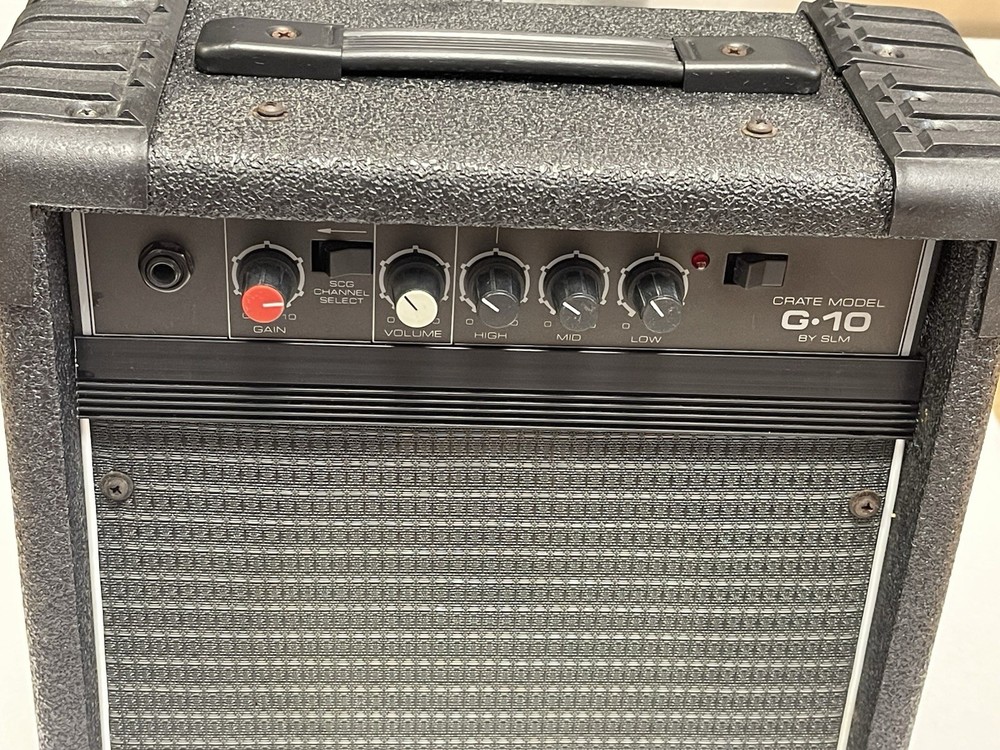 Vintage Crate Amp Model G 10 With Equalization