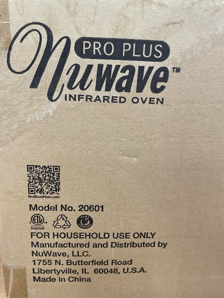 Nuwave Pro Plus Infrared Oven 20601 Amber Dome - COMPLETE