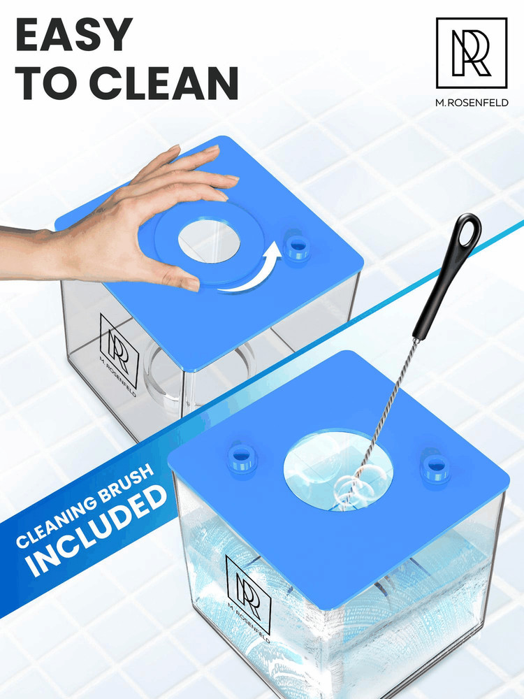 Blue Hookah 2 Hose Hookah Set YADO Square Blue