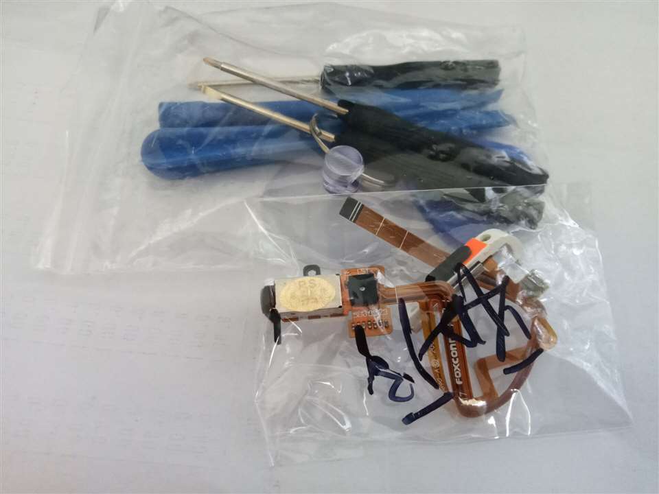 Headphone Audio Jack Flex Cable+Hold Switch Button for iPod Classic 6th 160GB