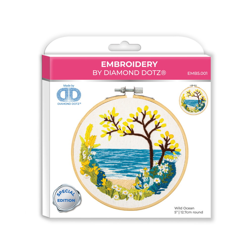 Diamond Dotz Embroidery Wild Ocean
