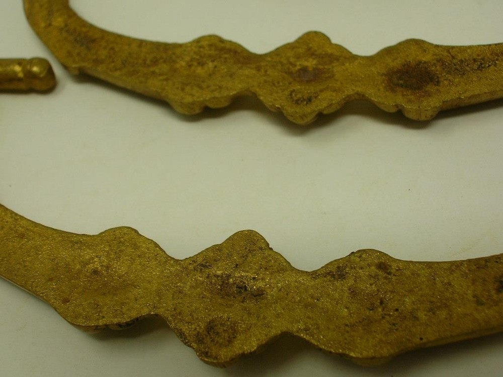 Set of 4 Vintage Cast Brass Drop Handle Drawer Pulls – Architectural Hardware