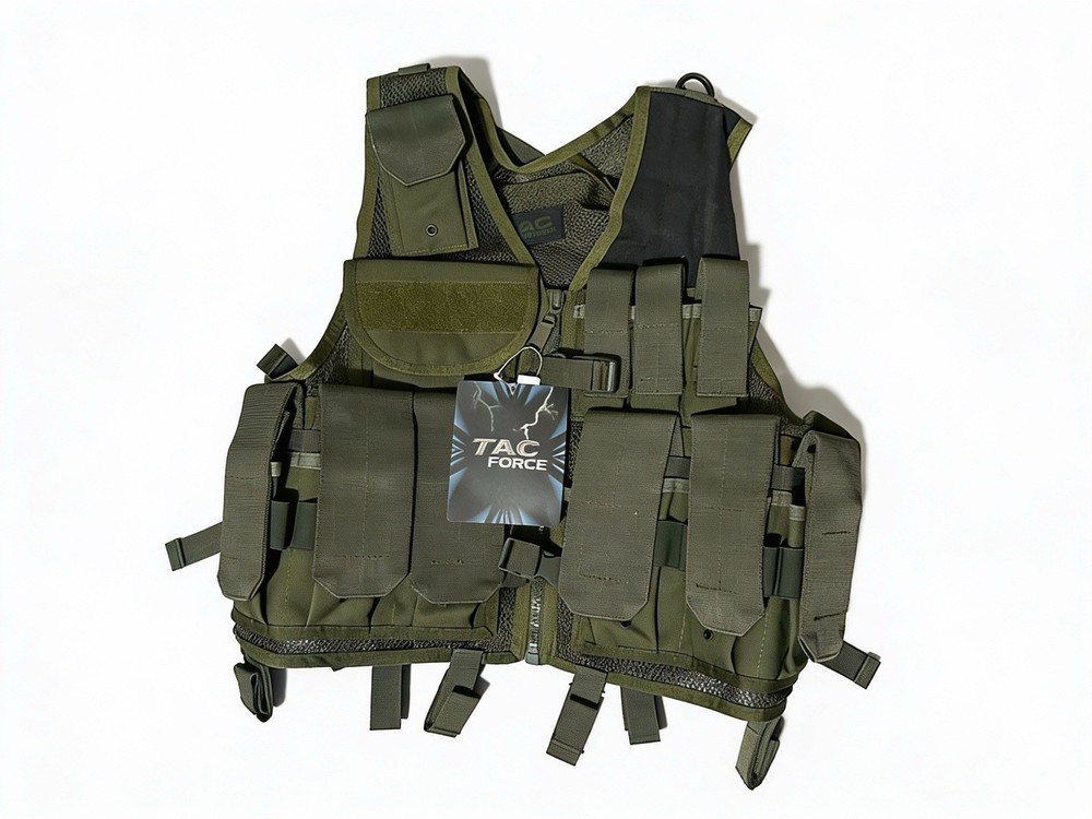 Tac Force Teflon Vest - Green