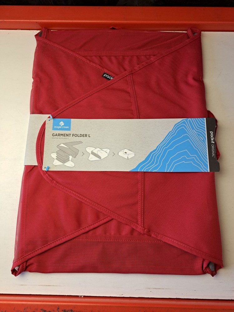 Eagle Creek Pack-It Garment Folder, Red, Size Large