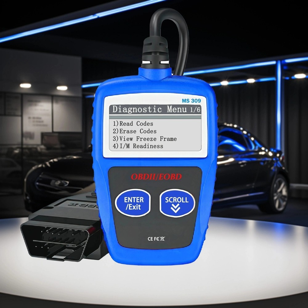 OBD2 Code Reader MS309 Universal Auto Diagnostic Scanner Check Light Tool