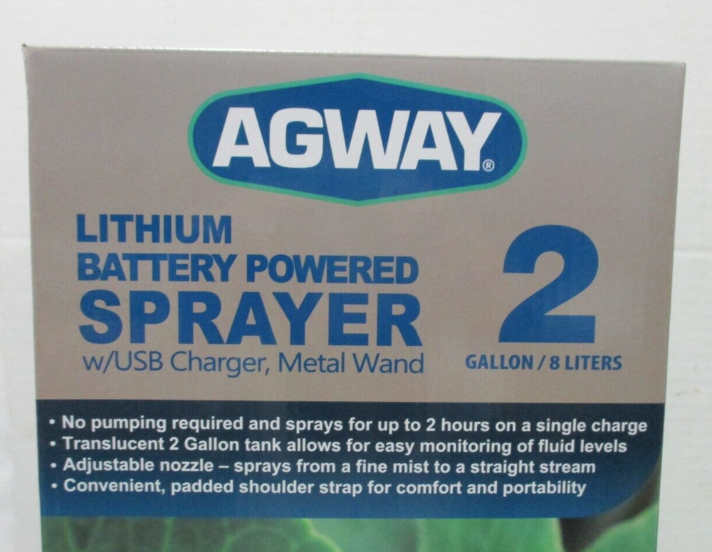 Agway 2 Gallon Lithium Battery Powered Sprayer