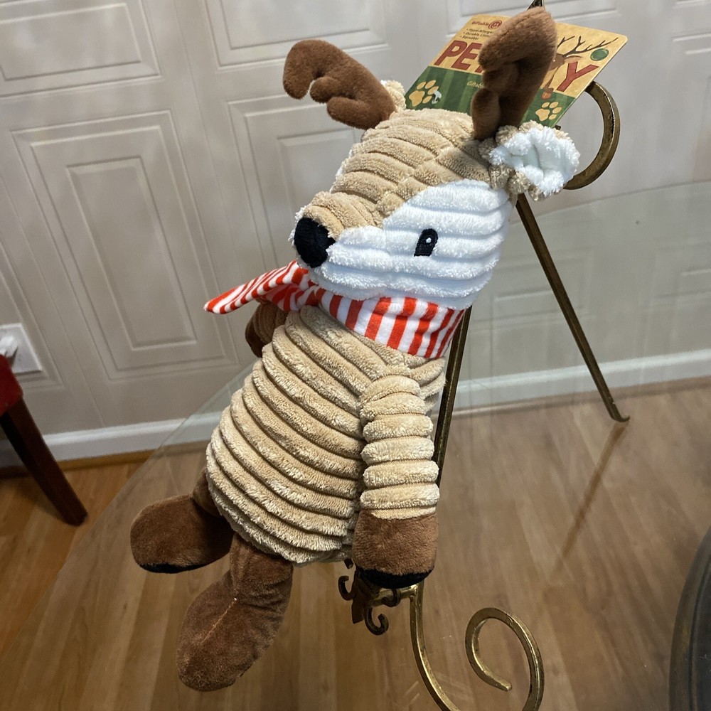Giftable New Reindeer Soft/textured Pet Toy -15”