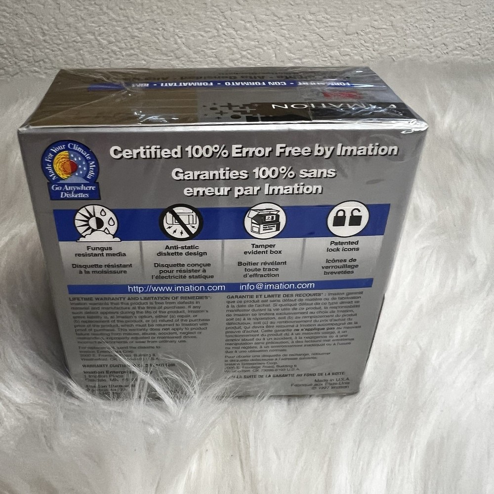 IMATION+ 3M High Density Diskettes