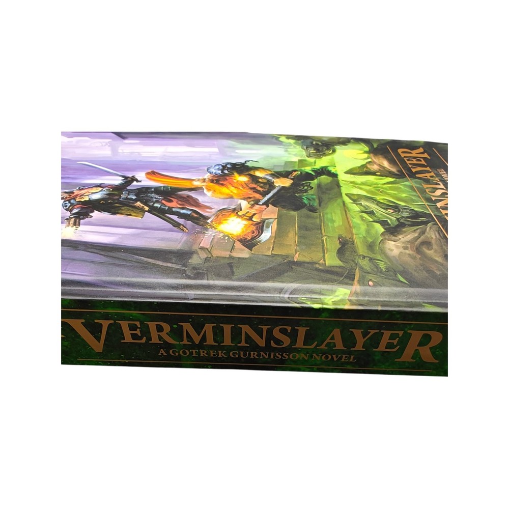 Black Library Verminslayer Gotrek Gurnisson Novel Warhammer Hardback 2024