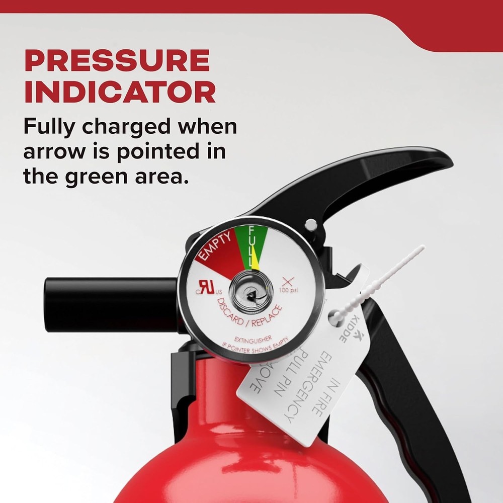 Kidde FA110G Multipurpose Home Fire Extinguisher - 466142MTL