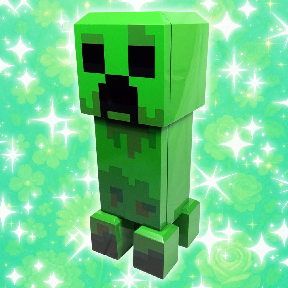 Minecraft Creeper Mini Fridge ☆ Video Game Electronic Fridge ☆ Minecraft Fridge