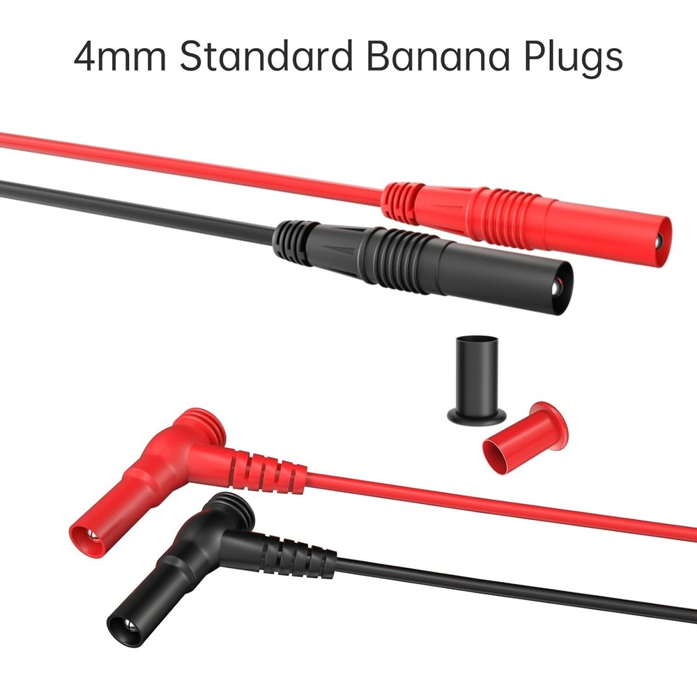 Replaceable Probes Set - Alligator Clips Included