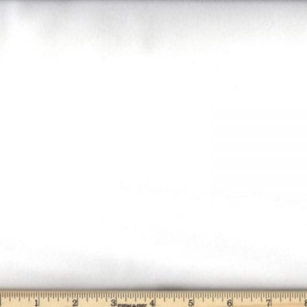 Solid White Snuggle Flannel Fabric 45" BTY