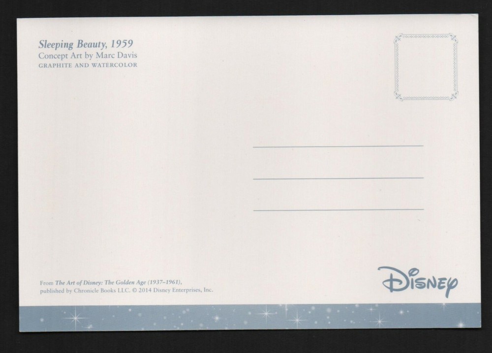 Sleeping Beauty Post Card -1