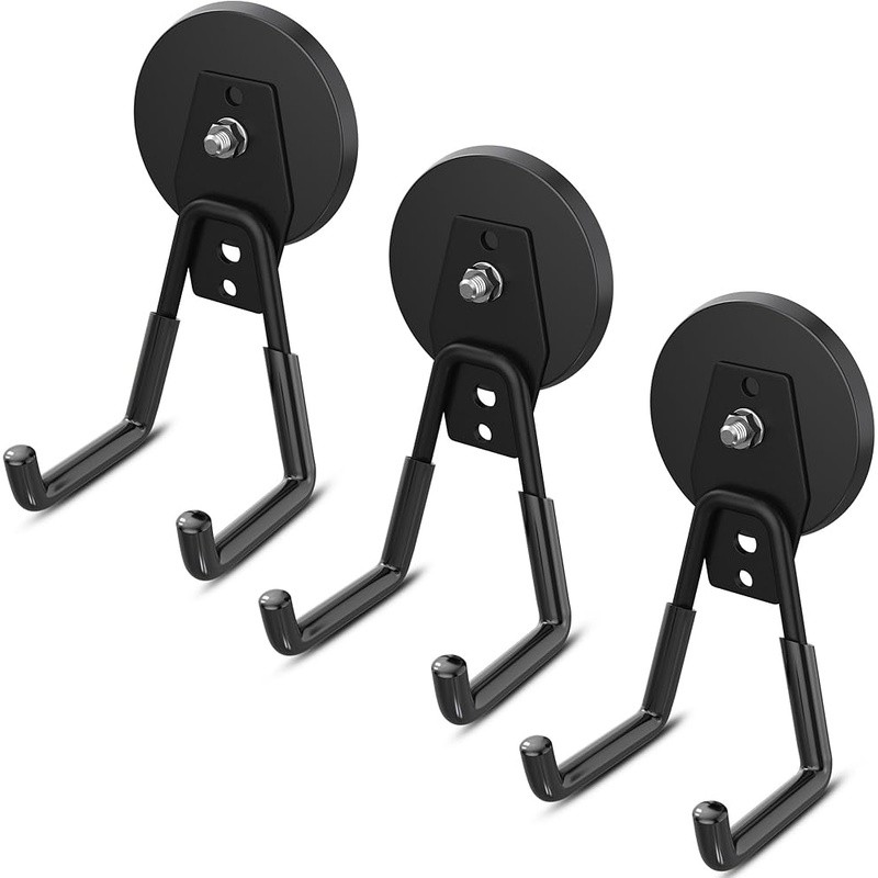 Heavy Duty Magnetic Hooks Storage Organizer Garage Kitchen Workshop Tools New