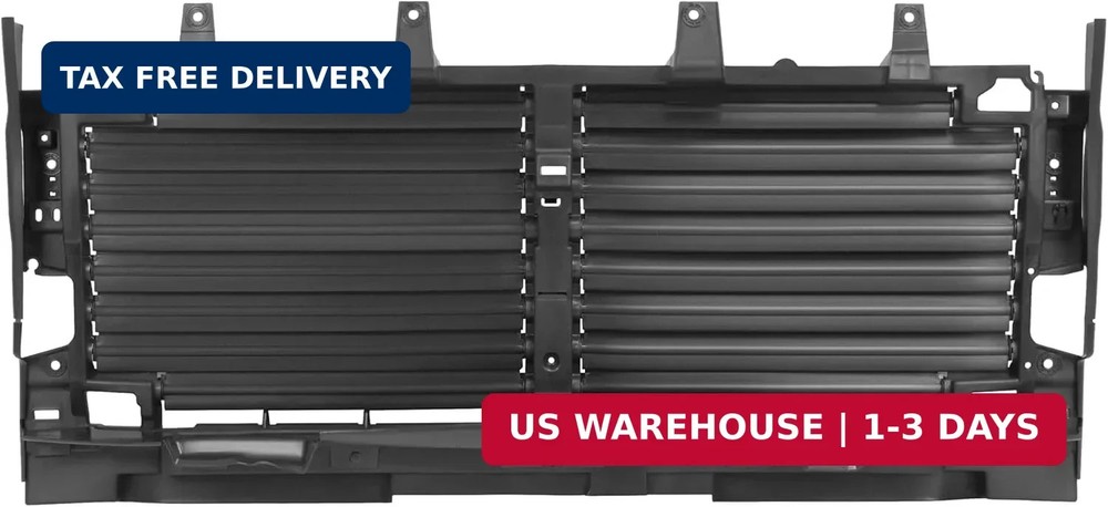 HECASA Active Radiator Shutter Assembly Compatible with 2019-2023 Chevrolet Silv