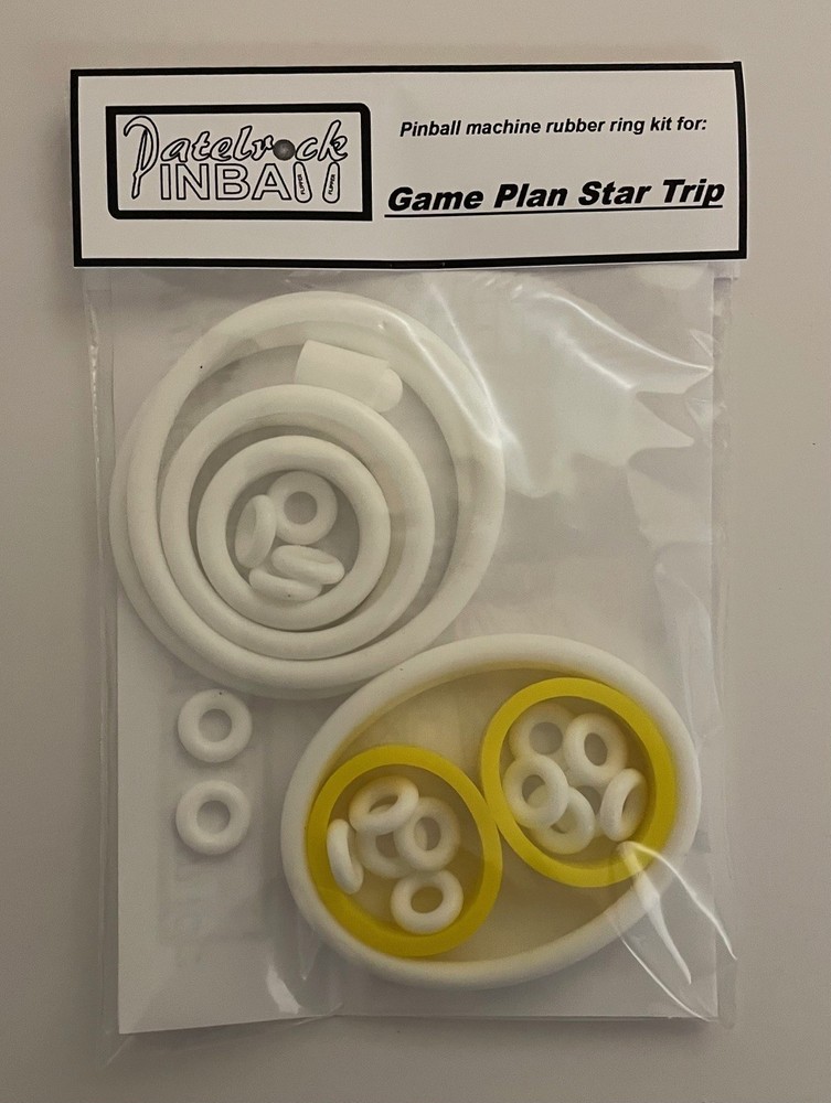 1979 Game Plan Star trip Pinball Machine Rubber Ring Kit