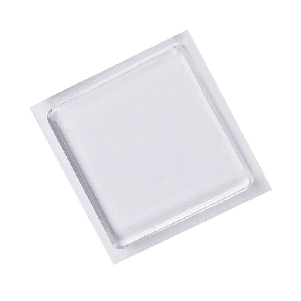 Washing Machine Pad Mat Set Transparent Silicone 4pcs for Shock Absorption