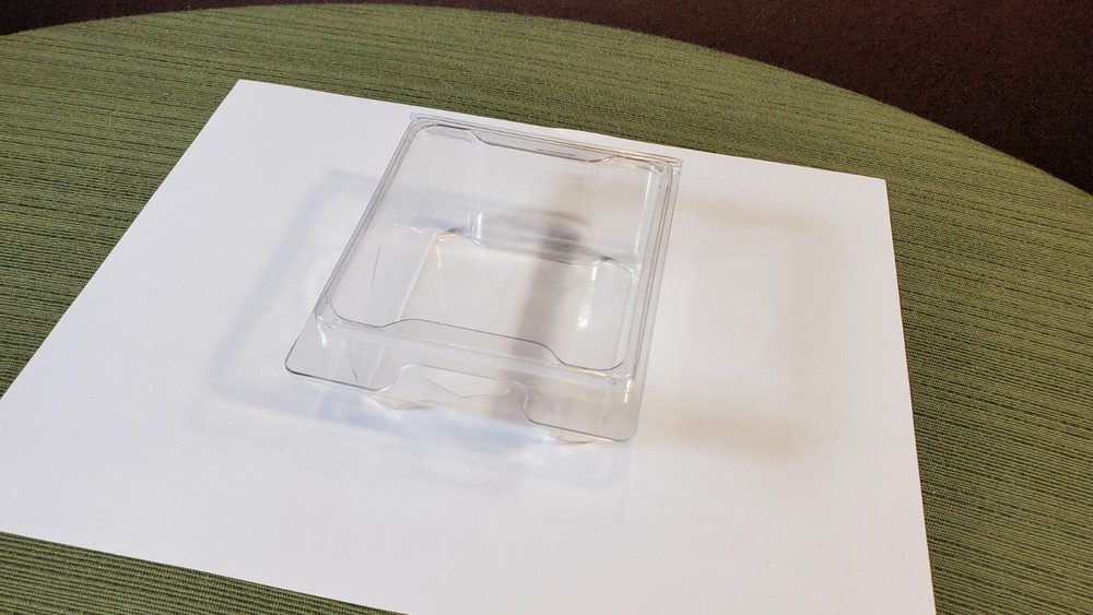 Clamshell Retail Product Container with Tab Restaurant Bakery Hardware 420 Count