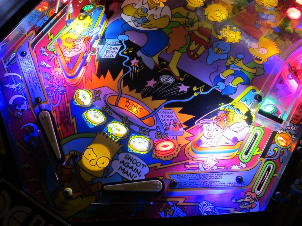SIMPSONS Pinball LED Lighting Kit custom SUPER BRIGHT KIT