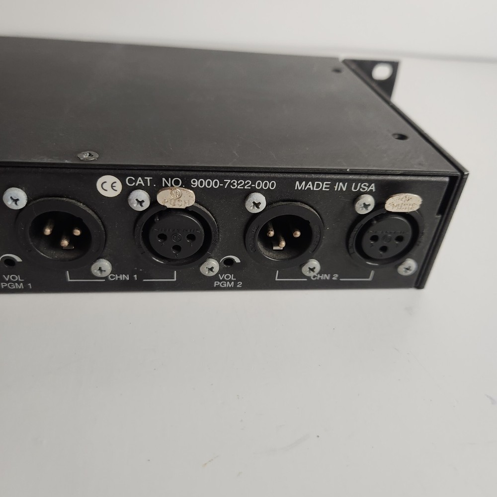 Telex Audiocom SPS2000A & US2000A Intercom Console