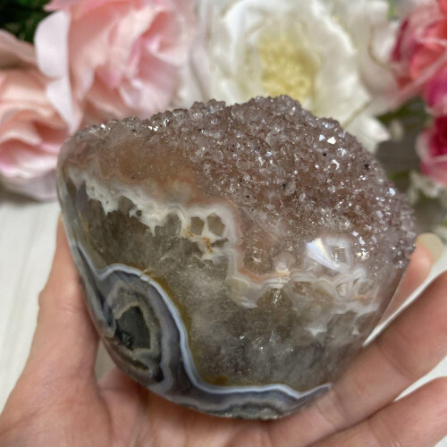 Sugar Pink Amethyst Cupcake Mold, Unique