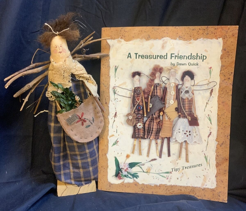 Tiny Treasures ‘A Treasured Friendship’ Pattern Book With 1 Doll