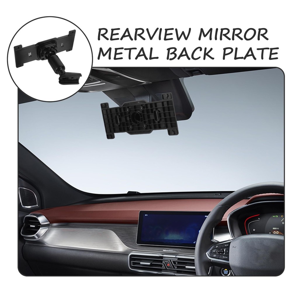 1 Set Vehicle Driving Recorder Dash Cam Mounting Kit Dashcam Bracket Mirror B...