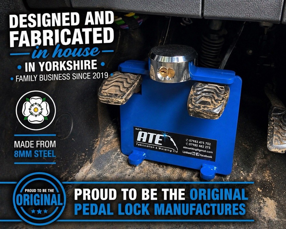 FORD TRANSIT MK9 *MANUAL ONLY* Security Pedal Lock