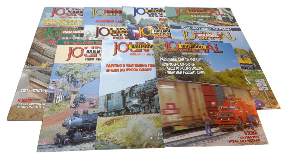 Railmodel Journal Magazine 11 Issues (1997)