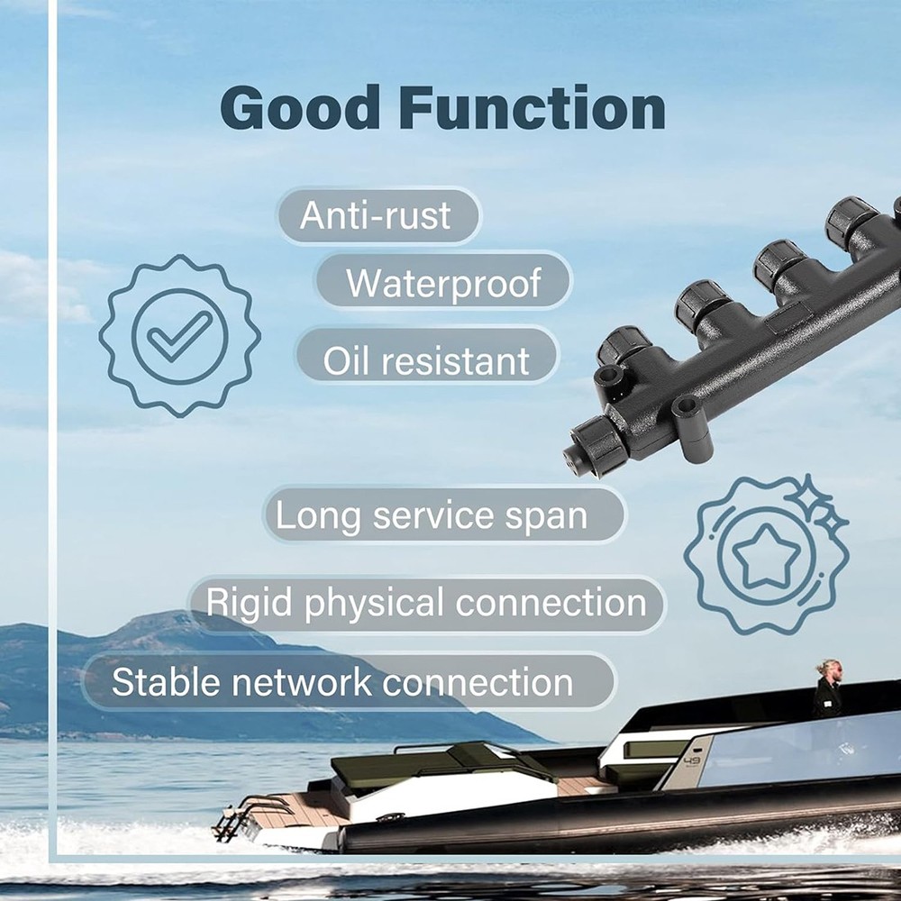 Replacement for Garmin NMEA 2000 Multi-Port T-Connector