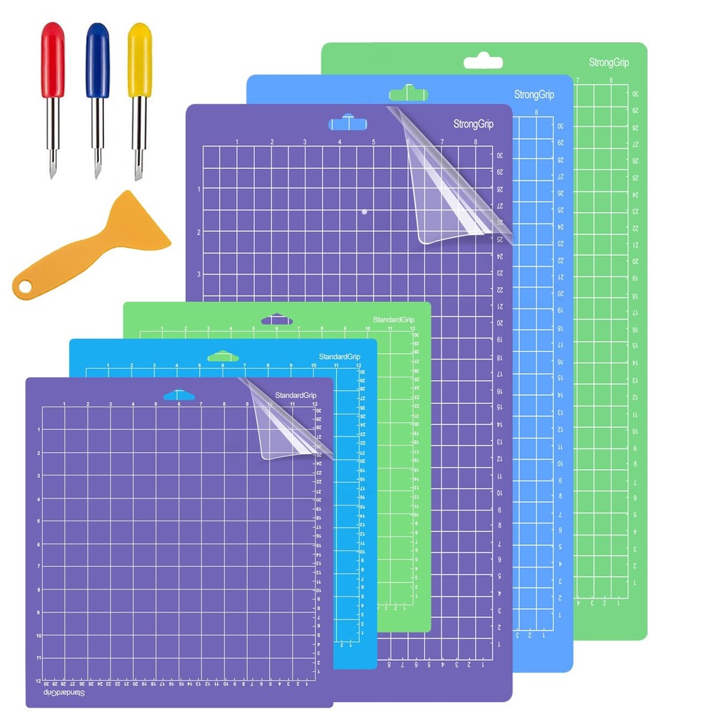 6PCS Cutting Mats Compitable with Explore Air 2/Air/One/Maker 3/Maker 3PCS 12...