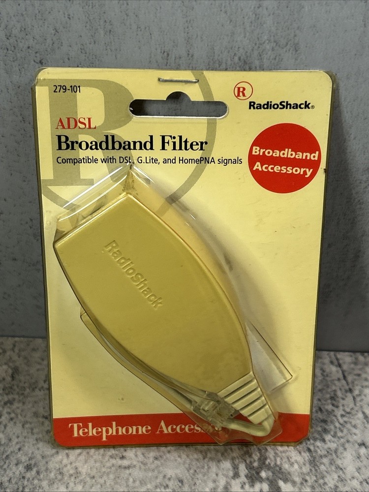 Radio Shack ADSL Broadband Filter  NOS