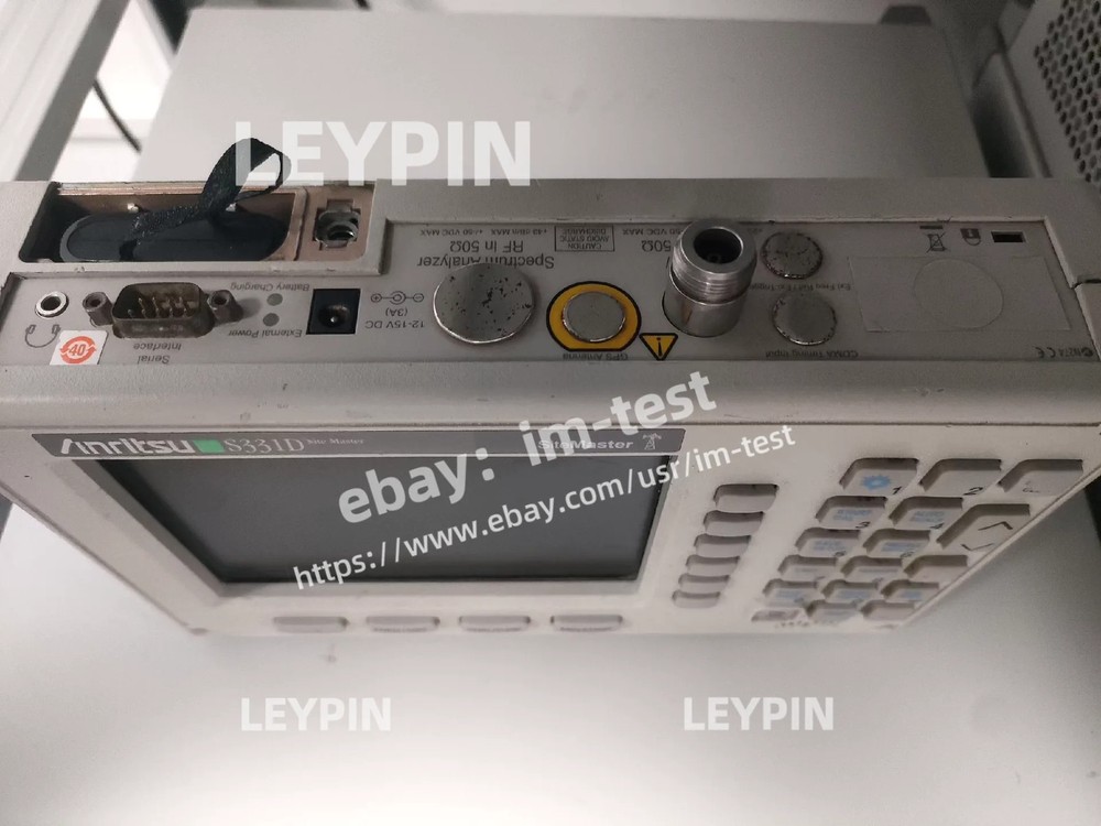 Anritsu S331D Site Master Cable& Antenna Analyzer WITH power adapter,calibration