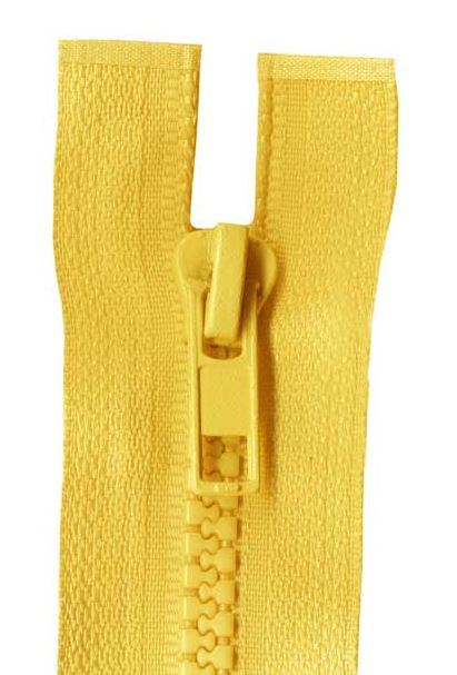 35cm Gold Open End Chunky Zip