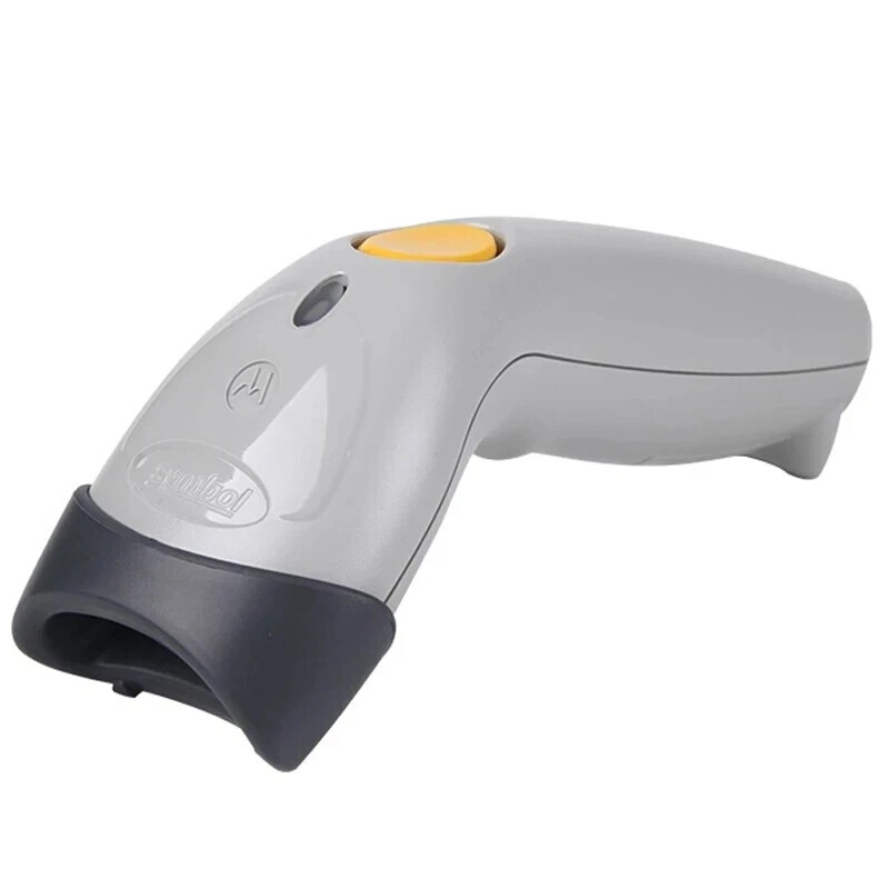 Zebra LS1203 Handheld Barcode Scanner & Stand PLUS USB CABLE