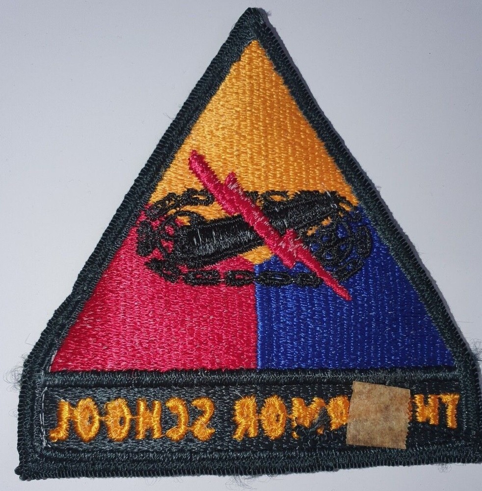 US Army The Armor School SSI patch