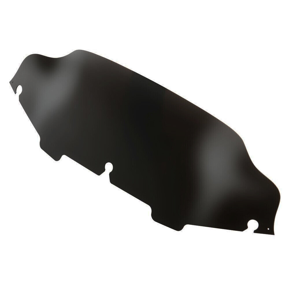 6" Wave Windshield Screen Black For Harley Davidson Electra Glide Ultra Classic
