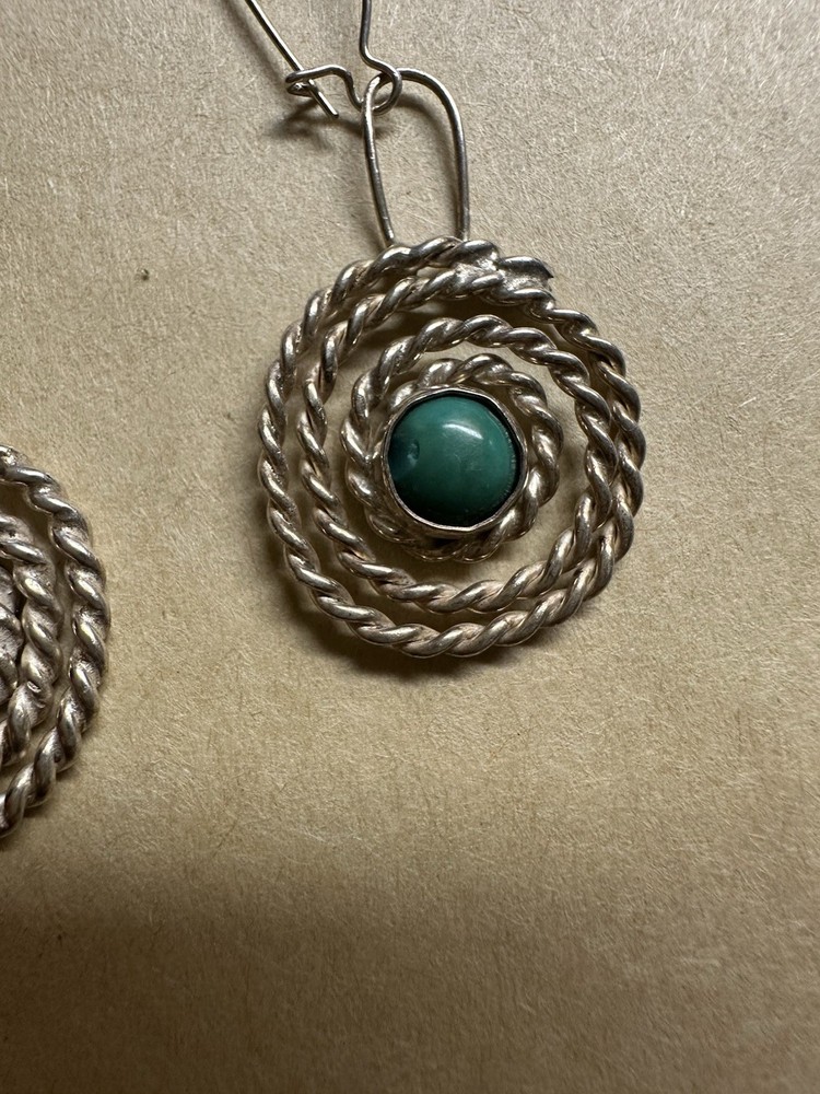 Sterling Silver Turquoise Earrings