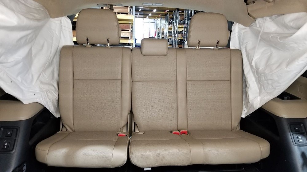 16 TOYOTA SEQUOIA PLATINUM THIRD ROW SEAT ASSEMBLY TAN