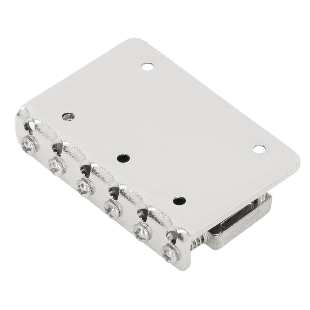 6 String Guitar Fixed Saddle Bridge Hardtail Top Loader Electric Guitar Saddle