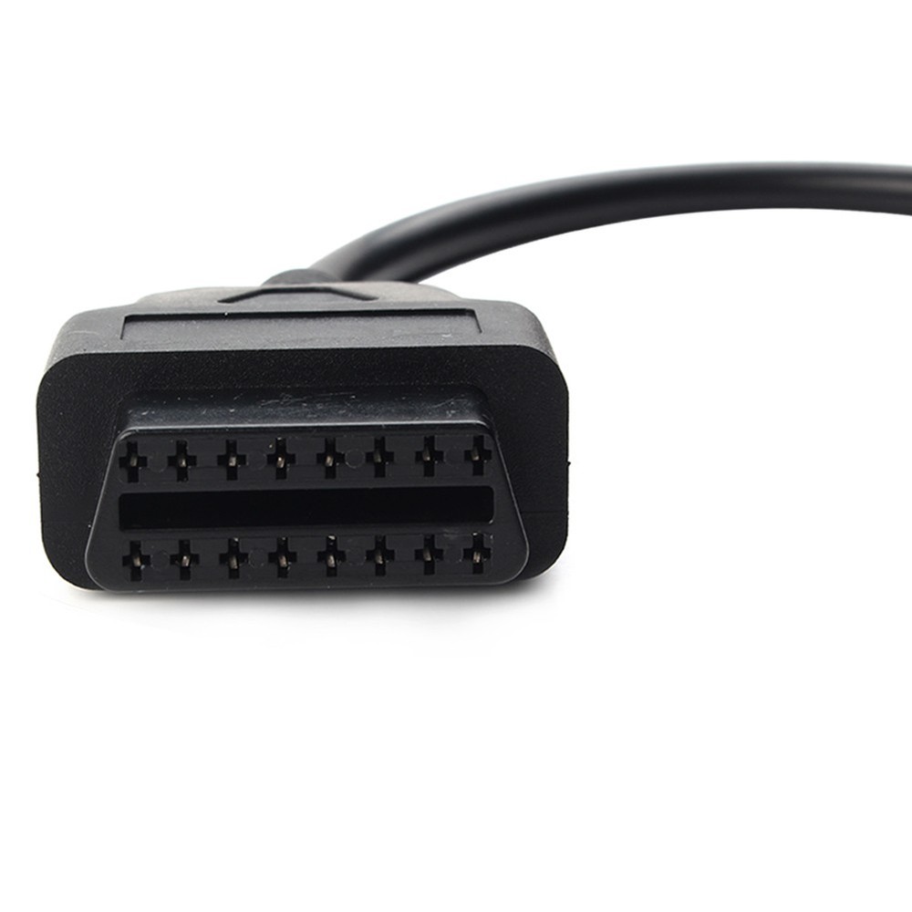 Motorcycle 4 Pin to OBD2 Diagnostic Tool Code Reader Adapter Cable For Yamaha