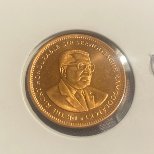 MAURITIUS 1999 BU 5 CENT COIN