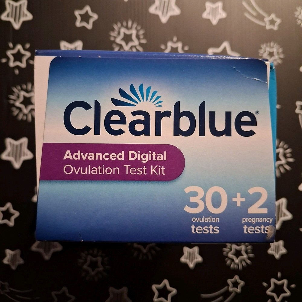 Clearblue Advanced Digital Ovulation Test Kit 30 Ovulation +Two Pregnancy Tests