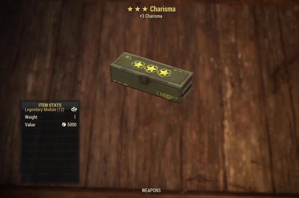 (Xbox) Charisma Legendary Mod