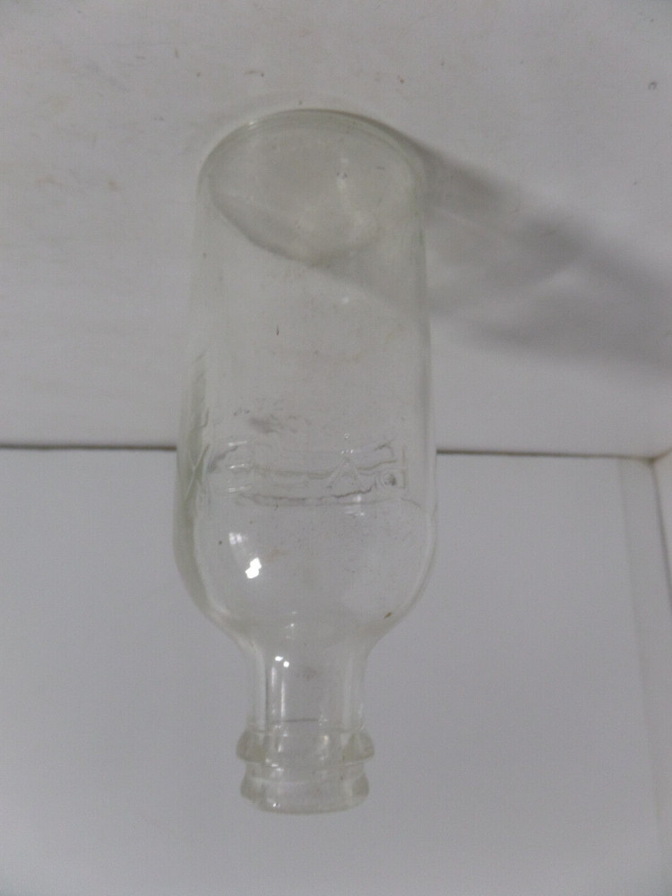 Pyrex embossed bottle antique EMPTY