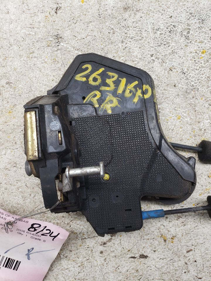 RX400H 2006 Keys/Latches/Locks 597164