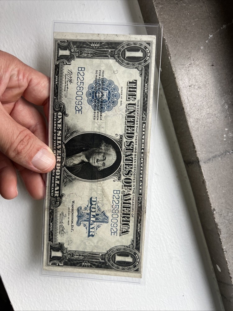1923 One Dollar Silver Certificate Large Size $1