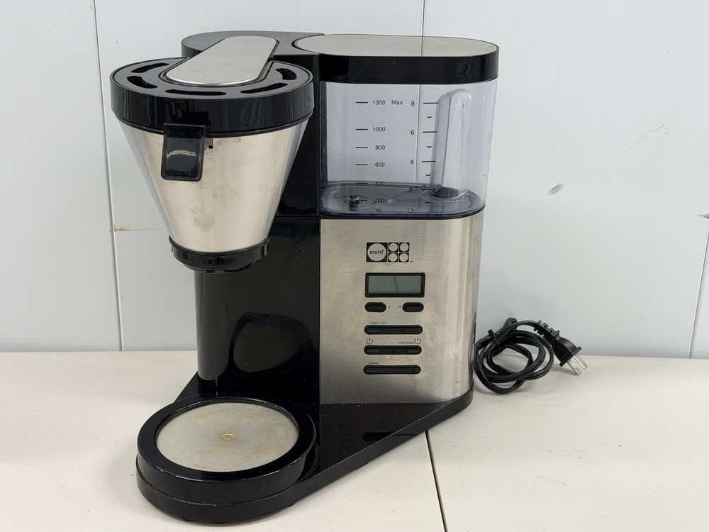 Motif Coffee Maker Elements Pour Over Thermal Carafe Programmable Stainless