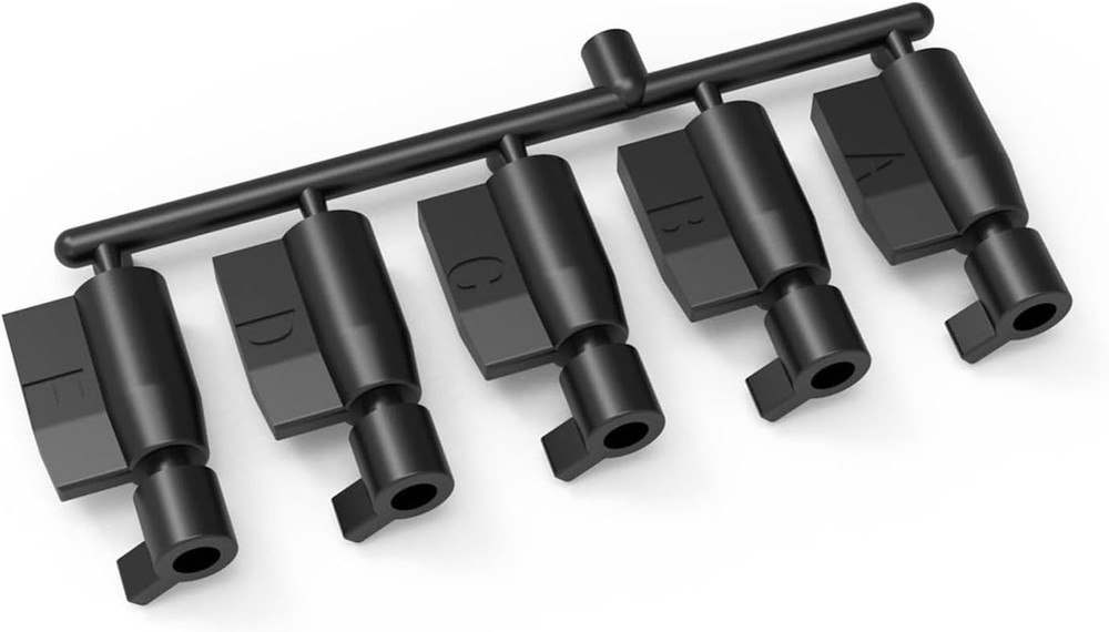 5PCS Disposable Permanent Locks Compatible with Cobra Series Chastity Cage